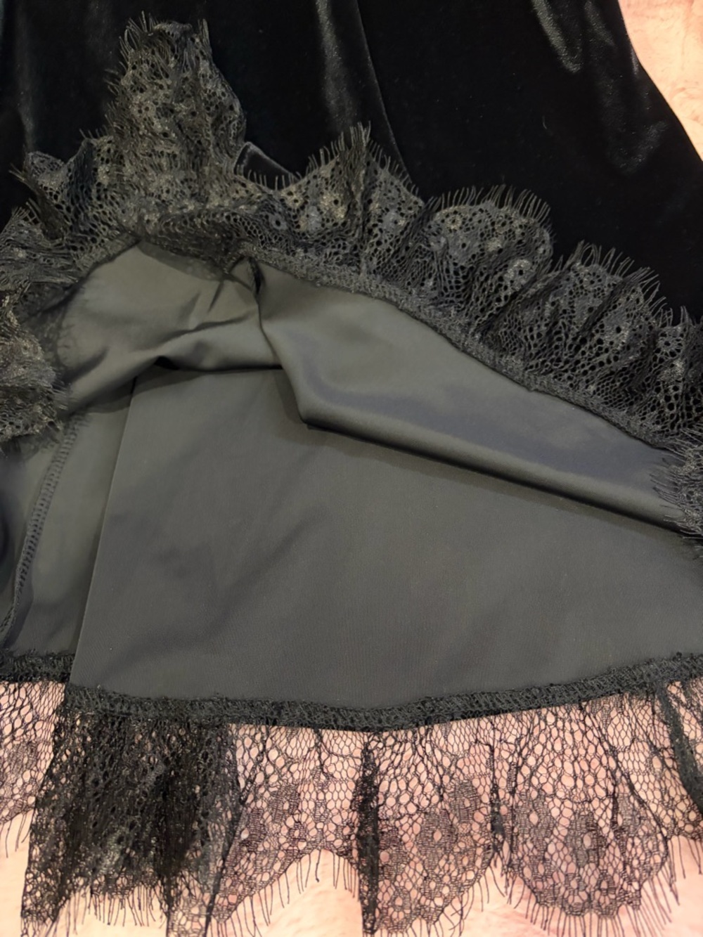 Dolls Kill blind faith velvet dress by widow size XL NWT! - Picture 2 of 8